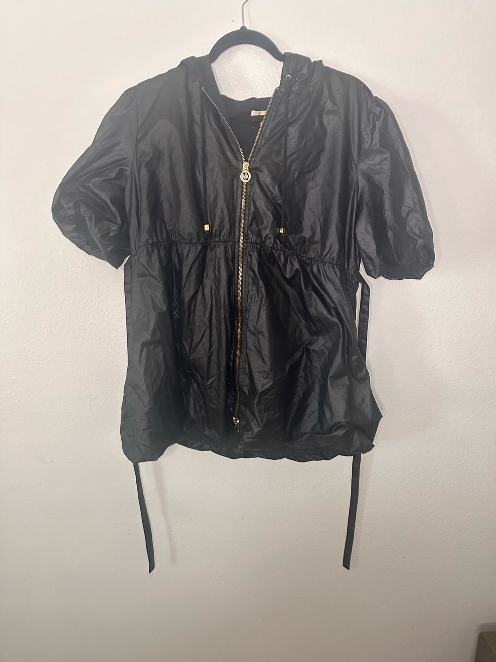 MICHAEL Michael Kors Black Hooded Anorak Jacket - Picture 2 of 8